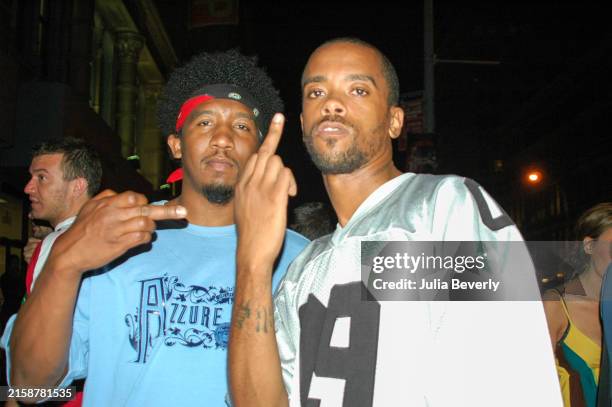 Stic.man of dead prez on August 9, 2004 in New York City, New York.