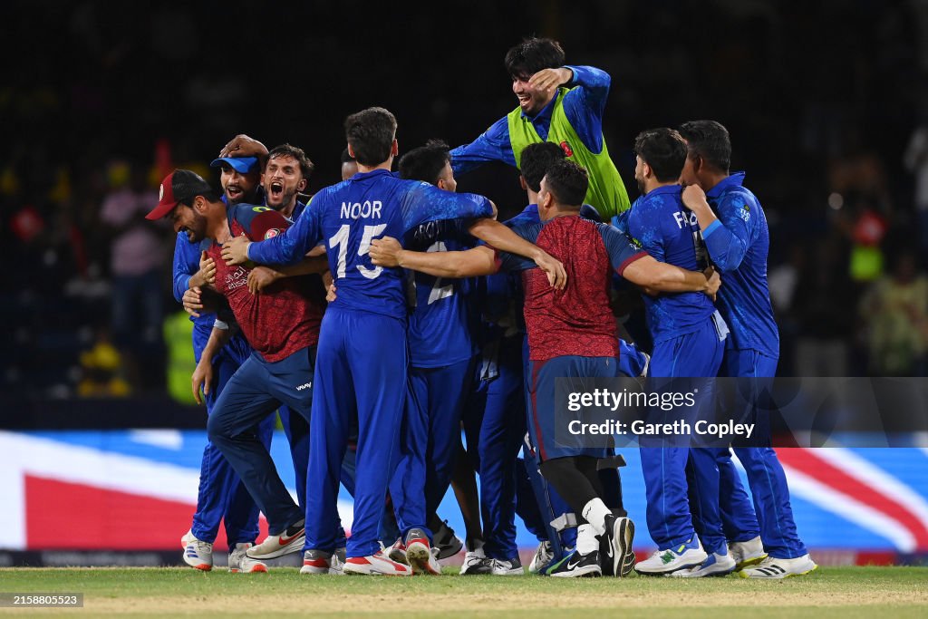 Afghanistan v Australia: Super Eight - ICC Men's T20 Cricket World Cup West Indies & USA 2024