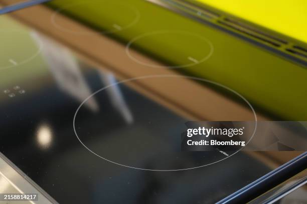 Samsung induction stove at a RC Willey Home Furnishings store in Orem, Utah, US, on Wednesday, June 26, 2024. Whirlpool Corp. Shares surged as much...