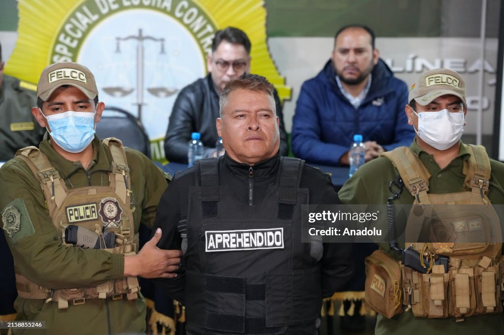 Bolivian authorities arrest ex-generals who led failed coup attempt