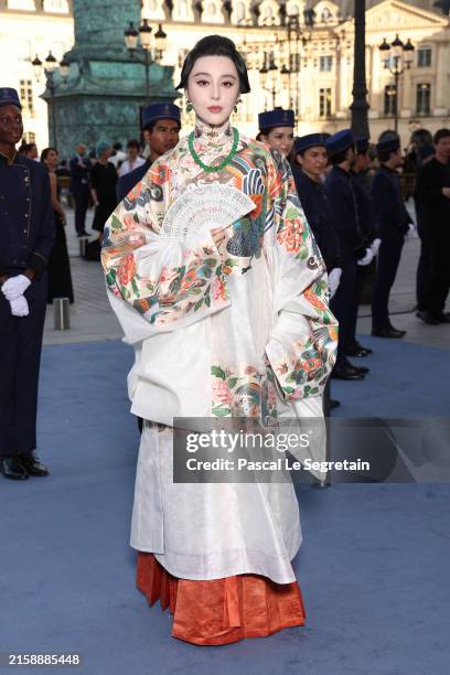 Fan Bingbing attends Vogue World: Paris at Place Vendome on June 23, 2024 in Paris, France.