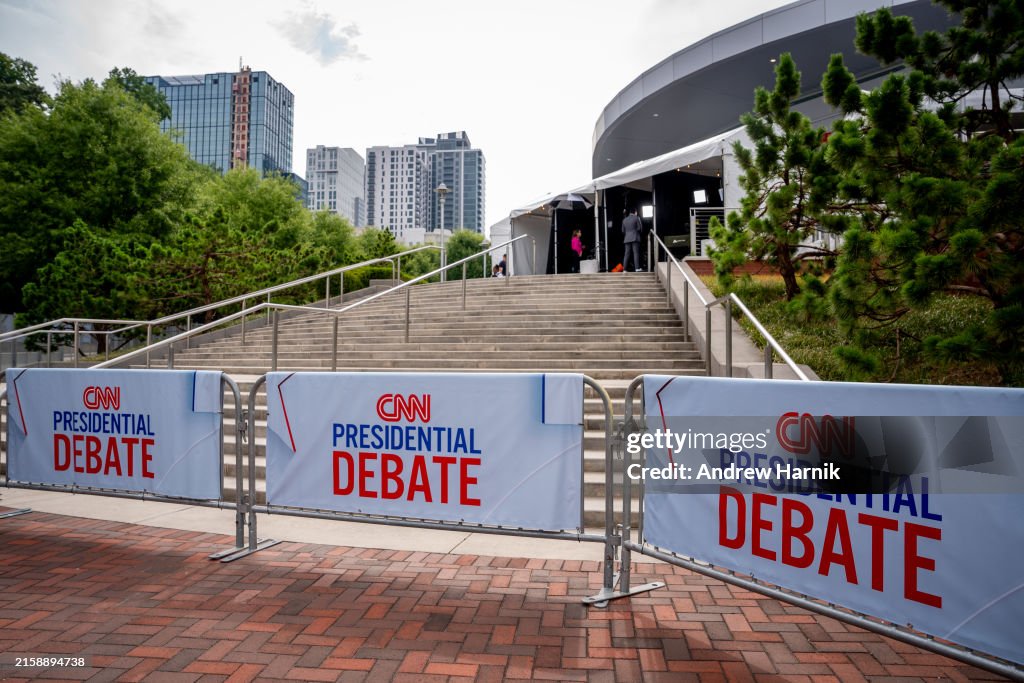 Donald Trump And Joe Biden Participate In First Presidential Debate