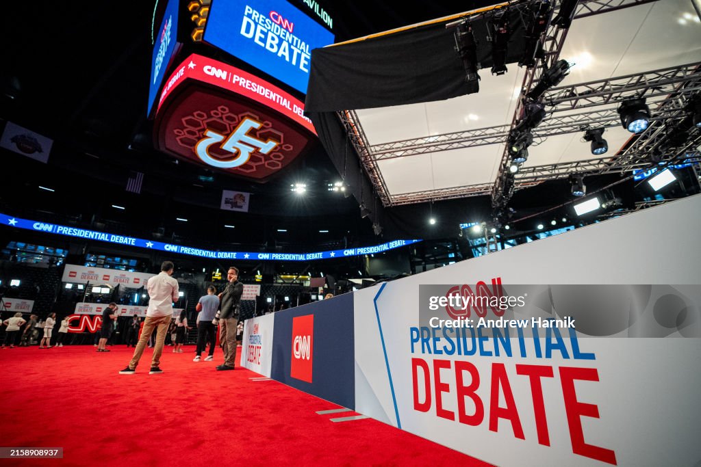 Donald Trump And Joe Biden Participate In First Presidential Debate