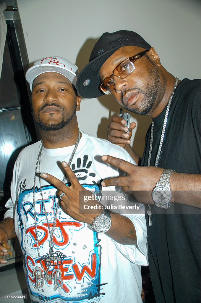 K Slay Rapper Rapper Bun B of UGK and DJ Kay Slay at Joe's Pub in New York City ...