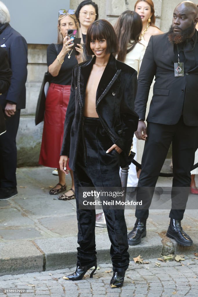 Schiaparelli: Outside - Paris Fashion Week - Haute Couture Fall/Winter 2024-2025