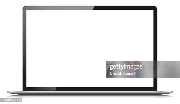 stockillustraties, clipart, cartoons en iconen met notebook vector illustration mockup - model gefabriceerd object