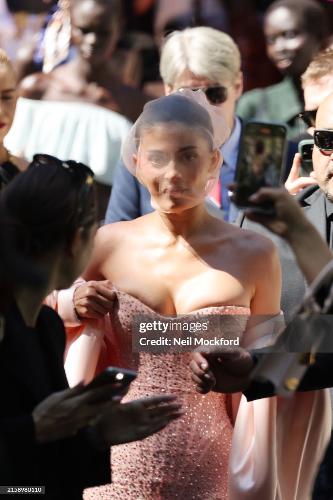 Schiaparelli: Outside - Paris Fashion Week - Haute Couture Fall/Winter 2024-2025