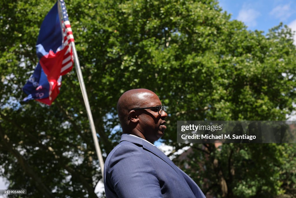 Jamaal Bowman Campaigns One Day Before New York Primary