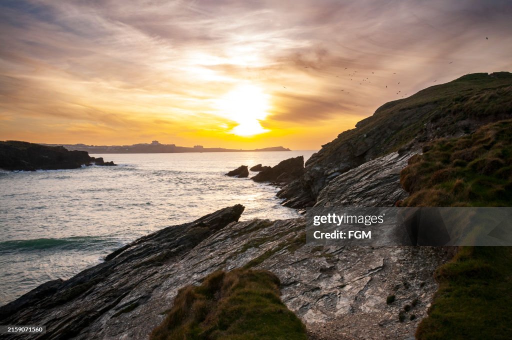 A Sunset in Cornwall