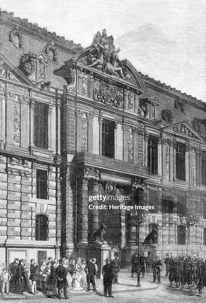 New Buildings Of The Tuileries: The Emperor’S Gateway