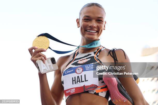 Annat Hall Rait 1,531 Anna Hall (Athlete) Stock Photos, High-Res Pictures, and Images ...