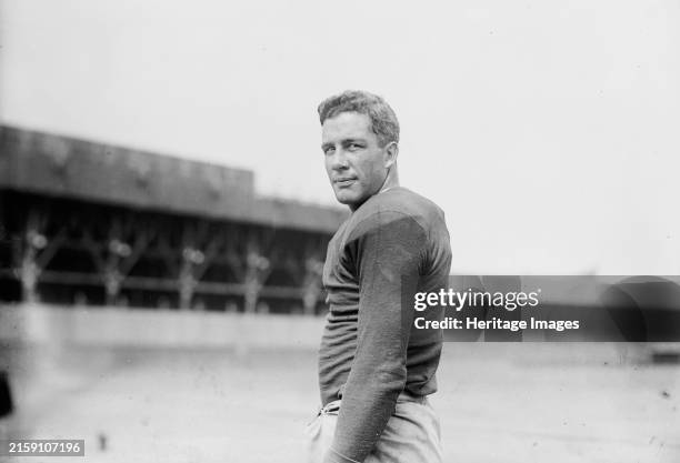 Pendleton, Yale, 1913. Shows John Shepard Pendleton, a member of the Yale football team. Creator: Bain News Service.