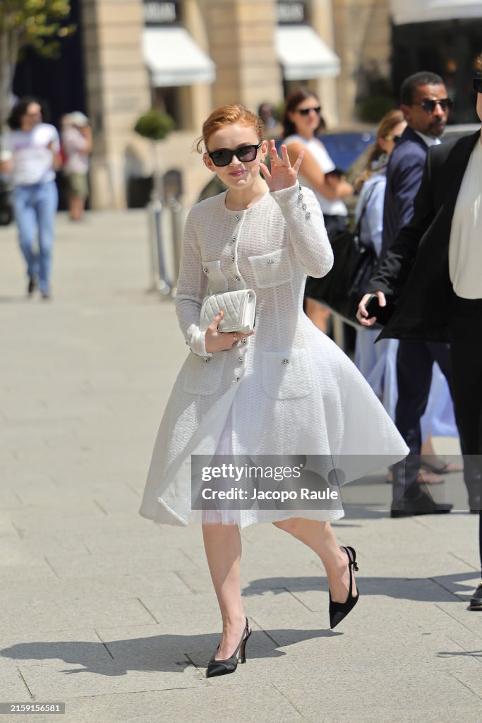 Celebrity Sightings - Paris Fashion Week - Haute Couture Fall/Winter 2024/25 - Day Two