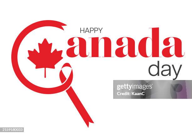 canada day. maple leaf icon. canadian symbol. vector illustration. stock illustration - red maple leaf stock illustrations