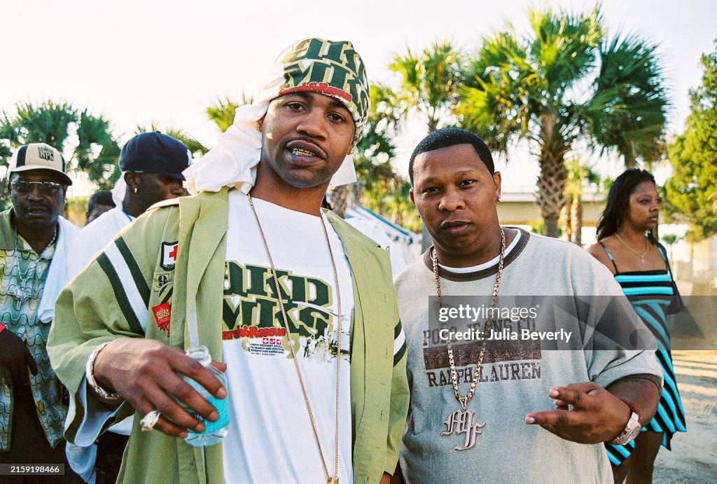Bobby Spring Rapper Rapper Juvenile and producer Mannie Fresh attend BET's Spring Bling ...