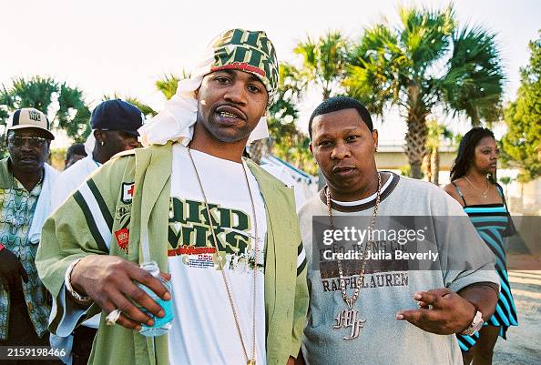 Bling Child Rapper Rapper Juvenile and producer Mannie Fresh attend BET's Spring Bling ...