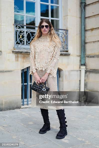 Street Style - Paris Fashion Week - Haute Couture Fall/Winter 2024/2025 - Day One Street Style - Paris Fashion Week - Haute Couture Fall/Winter 2024/2025 - Day One