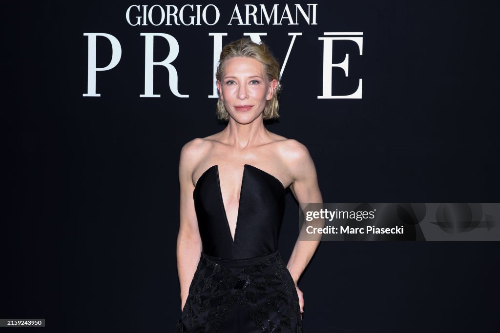 Giorgio Armani Prive: Photocall - Paris Fashion Week - Haute Couture Fall/Winter 2024-2025