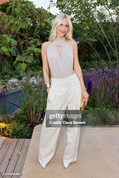 Poppy Delevingne attends the launch of Della Vite Zero at The Roof Gardens on June 25, 2024 in London, England.