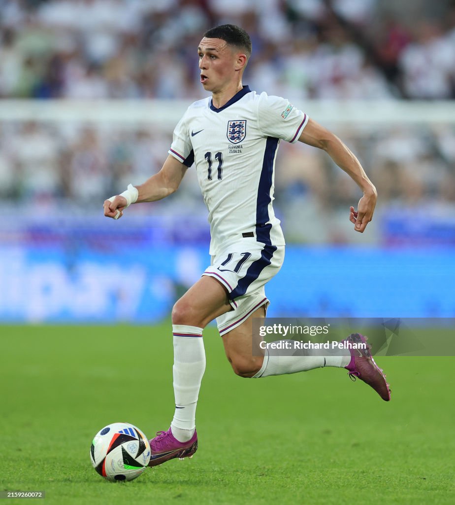Phil Foden Of England During The UEFA EURO 2024 Group Stage Match phil-foden-of-england-during-the-uefa-euro-2024-group-stage-match