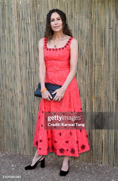Minnie Driver attends The Serpentine Gallery Summer Party 2024 at The Serpentine Gallery on June 25, 2024 in London, England.