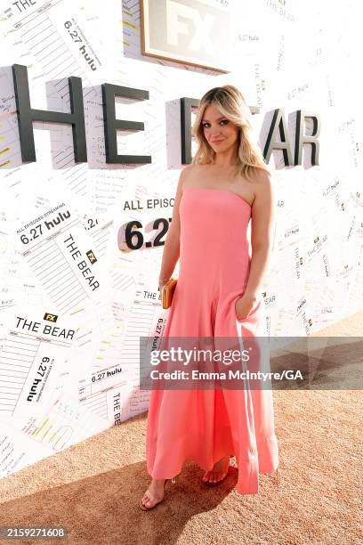 Abby Elliott attends the Premiere for FX's "The Bear" Season 3 at El Capitan Theatre on June 25, 2024 in Los Angeles, California.
