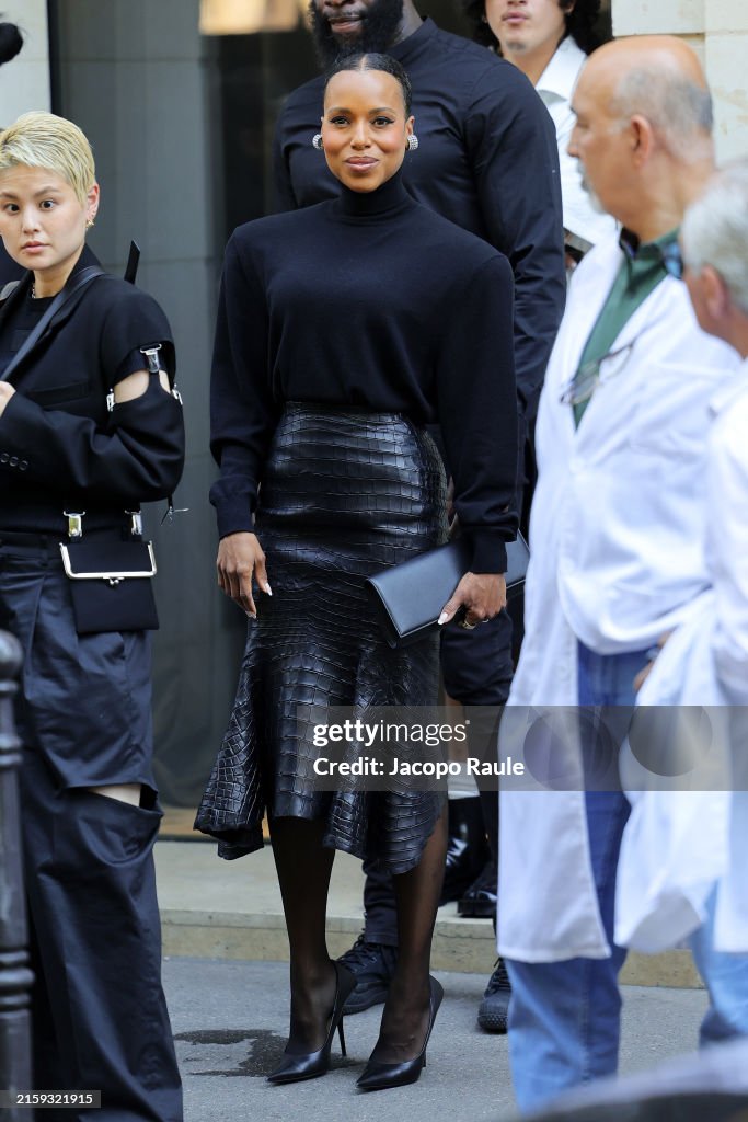 Balenciaga: Outside - Paris Fashion Week - Haute Couture Fall/Winter 2024-2025