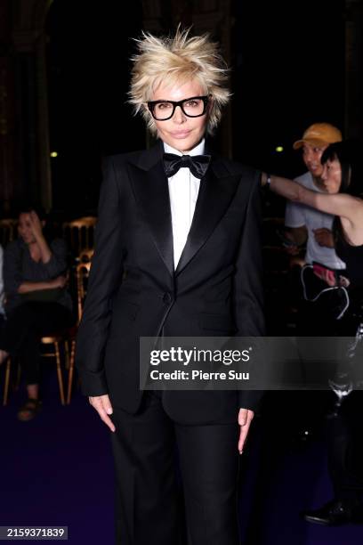 Lisa Rinna attends the Viktor & Rolf Haute Couture Fall/Winter 2024-2025 show as part of Paris Fashion Week on June 26, 2024 in Paris, France.