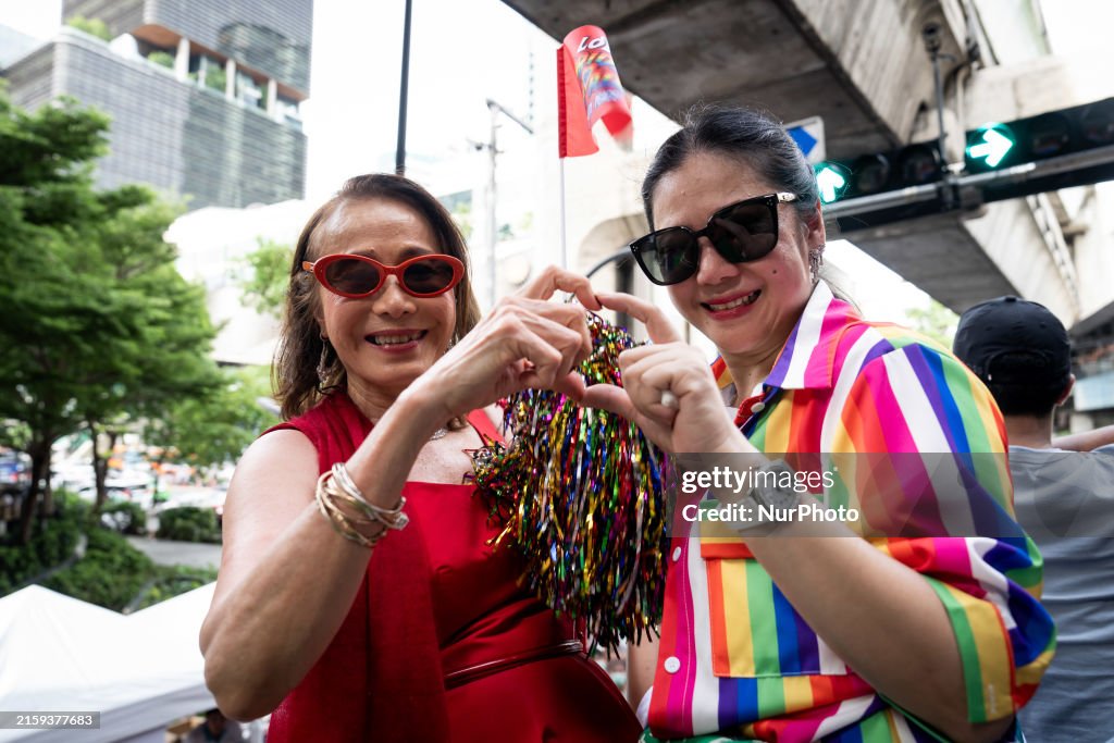 Pride Parade In Bangkok, Thailand