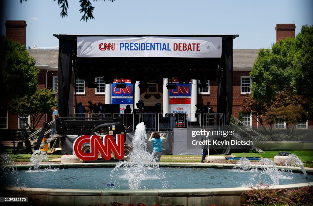 Preparations Underway In Atlanta For First Presidential Debate