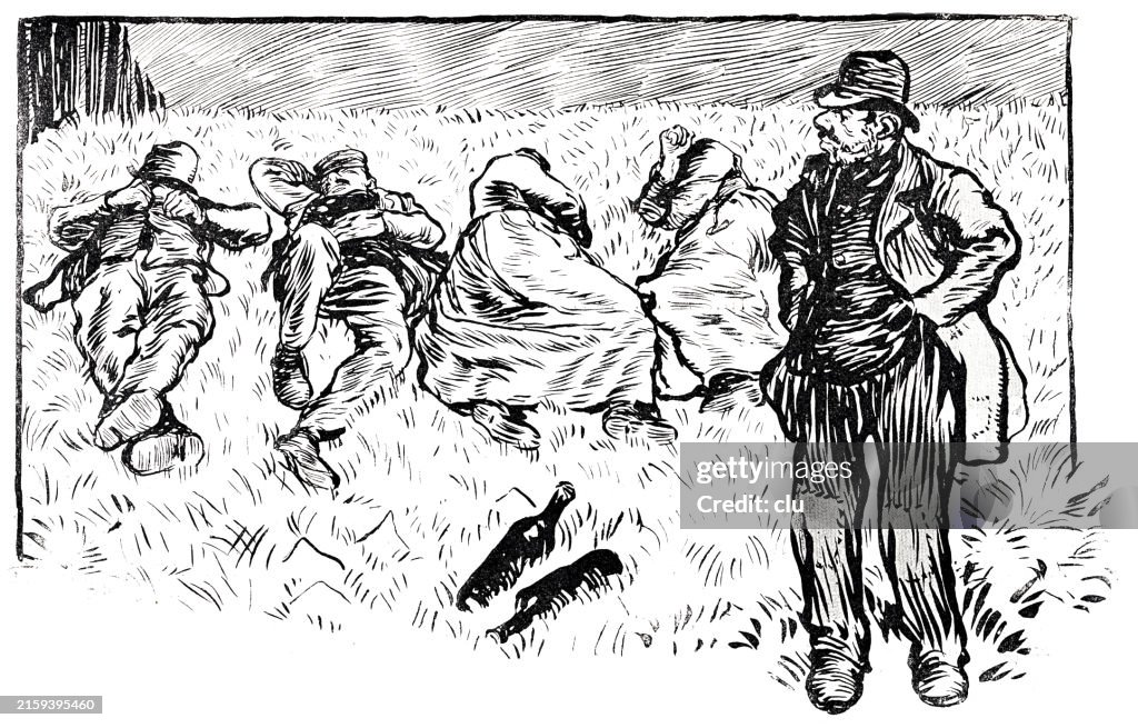 Just lying drunk in a field feels so simple, many rich people will never experience it