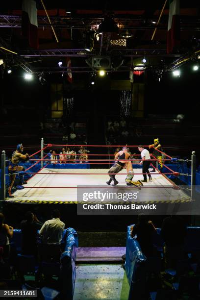 Crowd Riot At Ringside 376 Wrestling Ring Crowd Stock Photos, High-Res Pictures, and Images ...