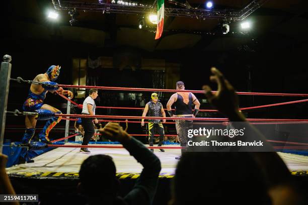 Crowd Riot At Ringside 377 Wrestling Ring Crowd Stock Photos, High-Res Pictures, and Images ...