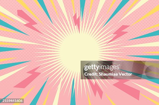 Abstract sun light rays vector illustration background with zapping lightning and halftone Abstract sun light rays vector illustration background with zapping lightning and halftone