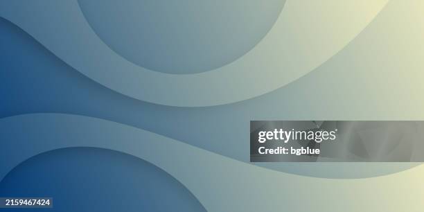fluid abstract design with blue gradient - trendy background - blue grey pattern stock illustrations