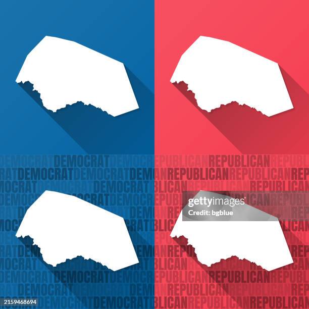 williamson county, texas. maps on blue and red backgrounds - georgetown stock illustrations