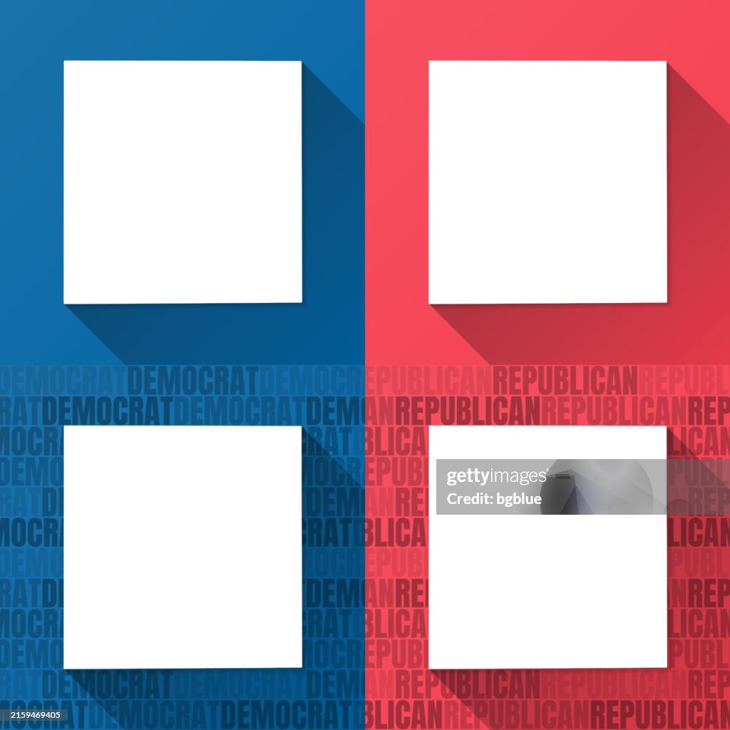 Morton County, Kansas. Maps on blue and red backgrounds