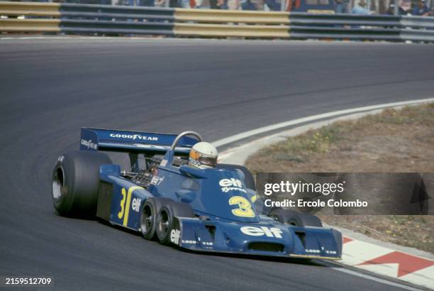 Jody Scheckter, Tyrrell P34 Ford during the Dutch GP at Zandvoort on August 29, 1976 in Zandvoort, Netherlands.