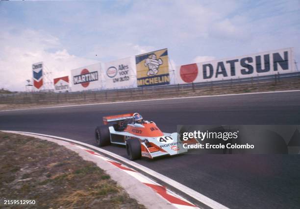 Alessandro Pesenti-Rossi, Tyrrell 007 Ford during the Dutch GP at Zandvoort on August 29, 1976 in Zandvoort, Netherlands.