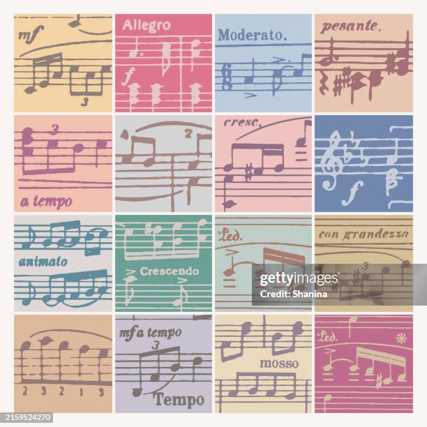 Mu$ic Notes Texture 451 Music Notes Texture Stock Photos, High-Res Pictures, and Images ...