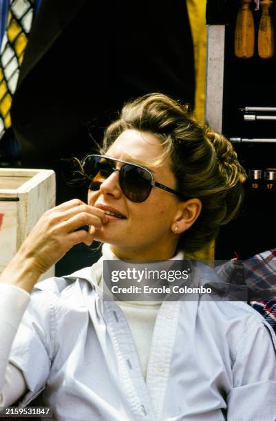 Niki Lauda’s wife, Marlene during the Monaco GP at Circuit de Monaco on Sunday May 30, 1976 in Monte Carlo, Monaco.
