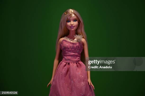 The 'Barbie Exhibition', an exhibition on the 65-year design evolution of the world's most famous doll from 1959 to the present day, is displayed at...