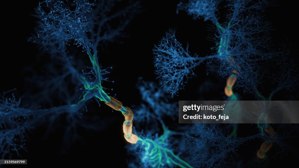 Firing Neurons Hologram