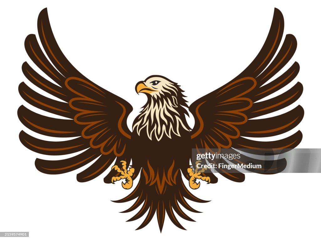 Embek Vector Falcon Emblem Vector Illustration High-Res Vector Graphic - Getty Images