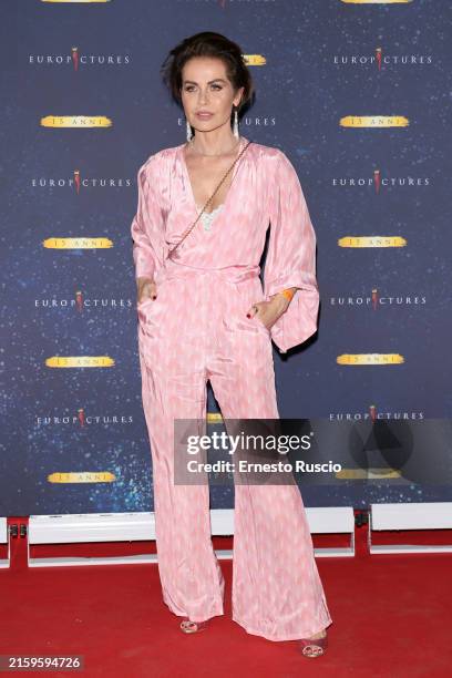 Chantal Sciuto attends the Europictures 15th anniversary party on June 27, 2024 in Rome, Italy.