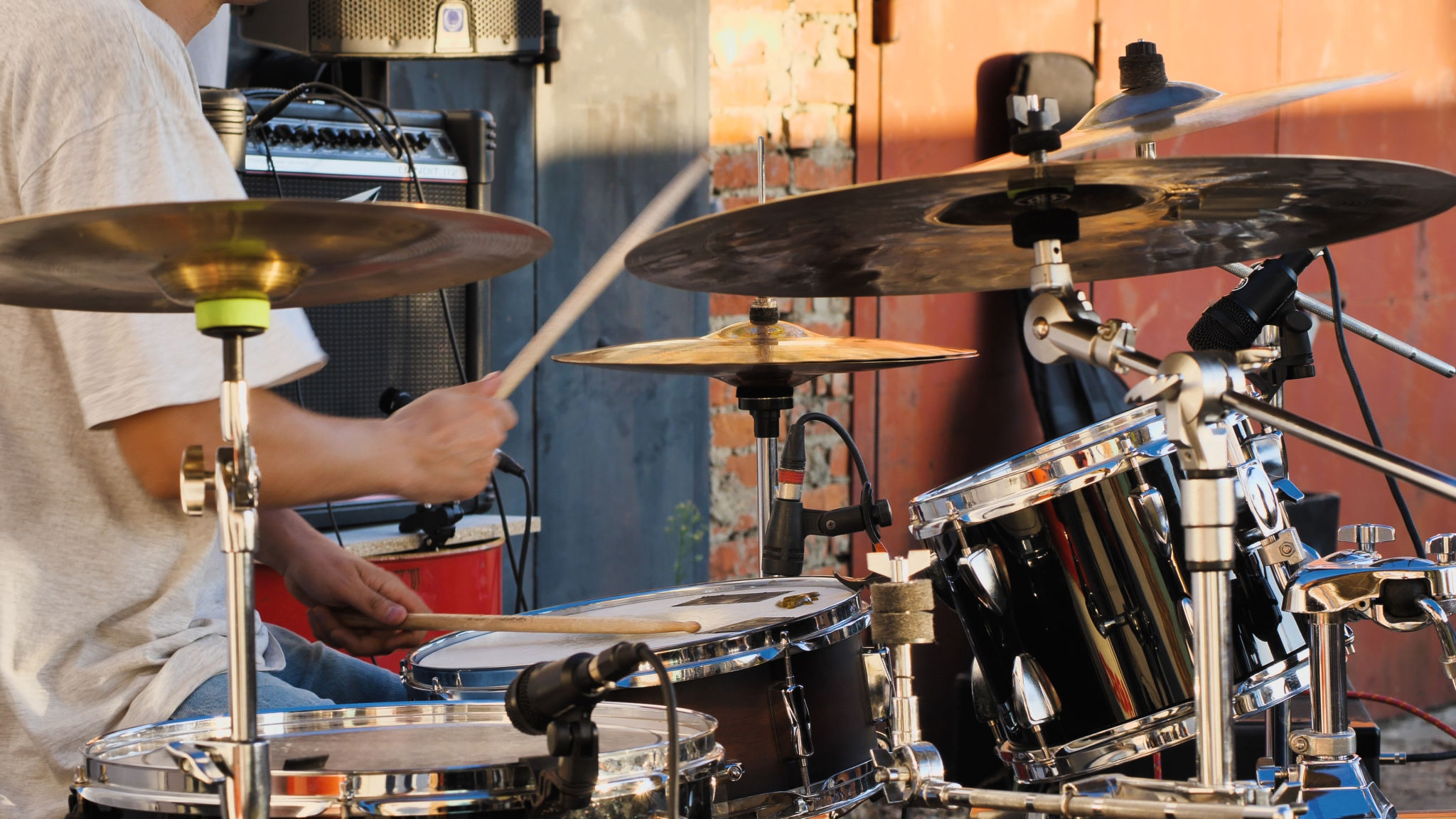 musician sound check