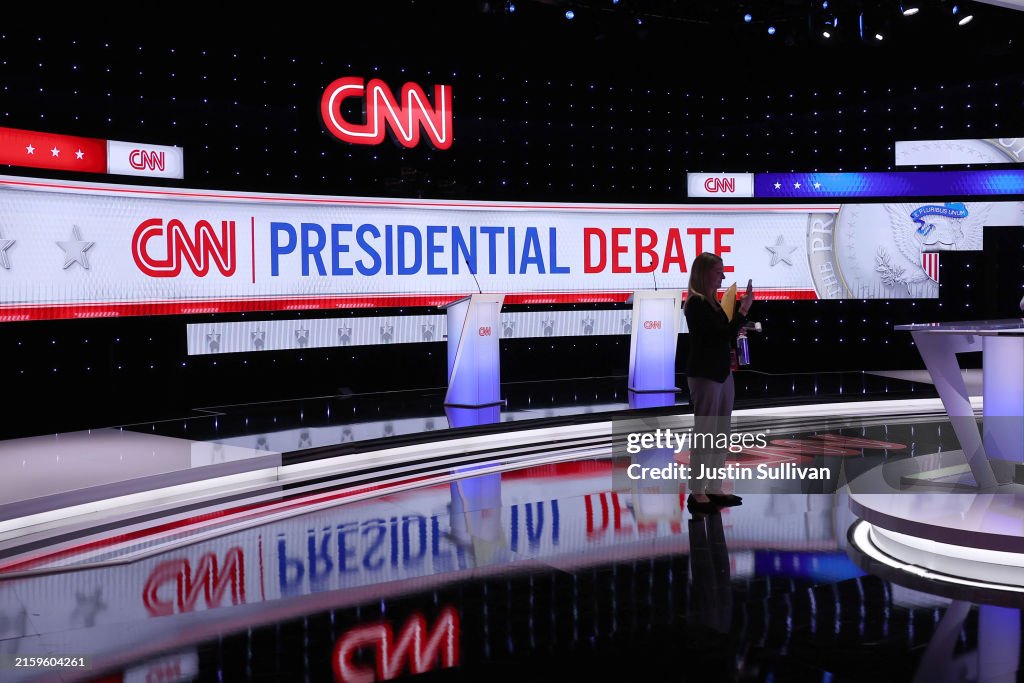 Donald Trump And Joe Biden Participate In First Presidential Debate