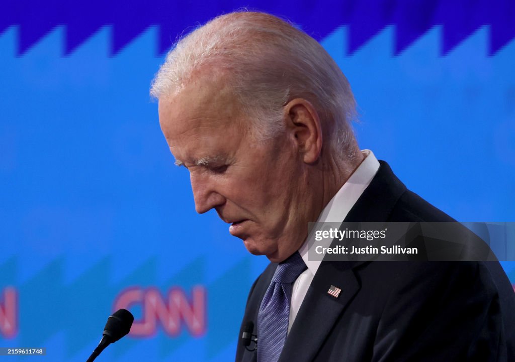 Donald Trump And Joe Biden Participate In First Presidential Debate