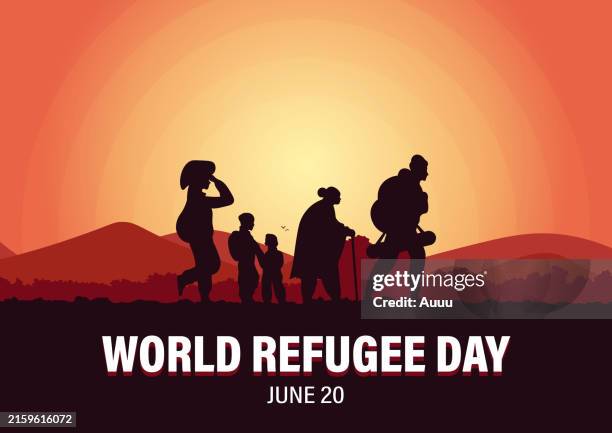 World Refugee Day, Foto de stock