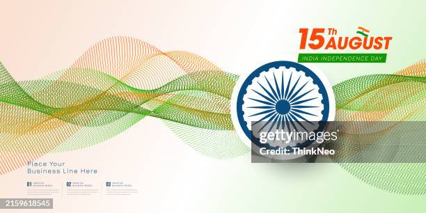 indian independence day concept background with ashoka wheel. - republic day india stock illustrations